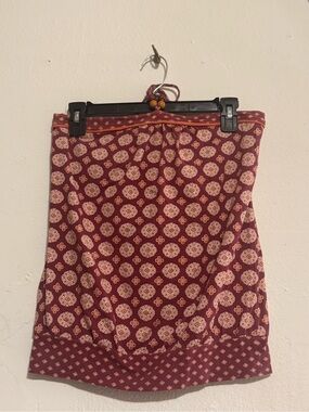 F.A.N.G. Women’s Red Printed Tube Skirt Size M